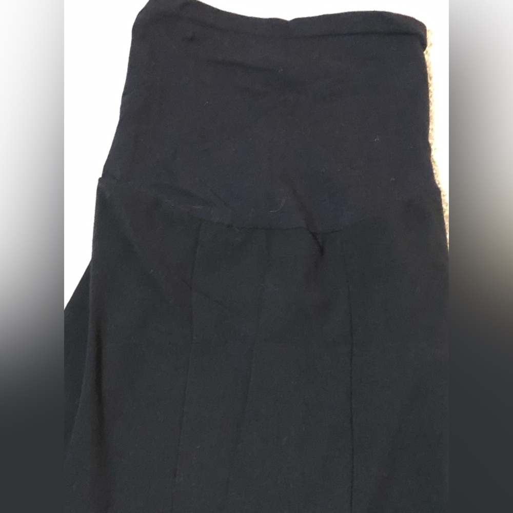 2/$20 Motherhood Maternity Black Pencil Skirt Knee Length Stretch Workwear Sz S - Picture 4 of 10